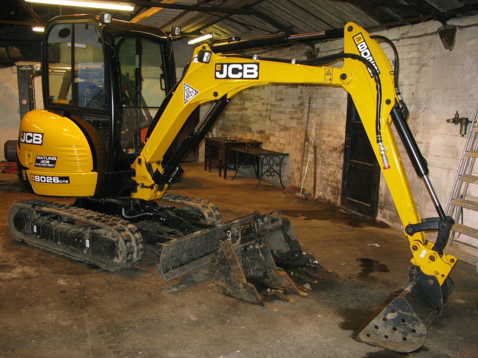 2017 JCB 8026 CTS Mini Excavator