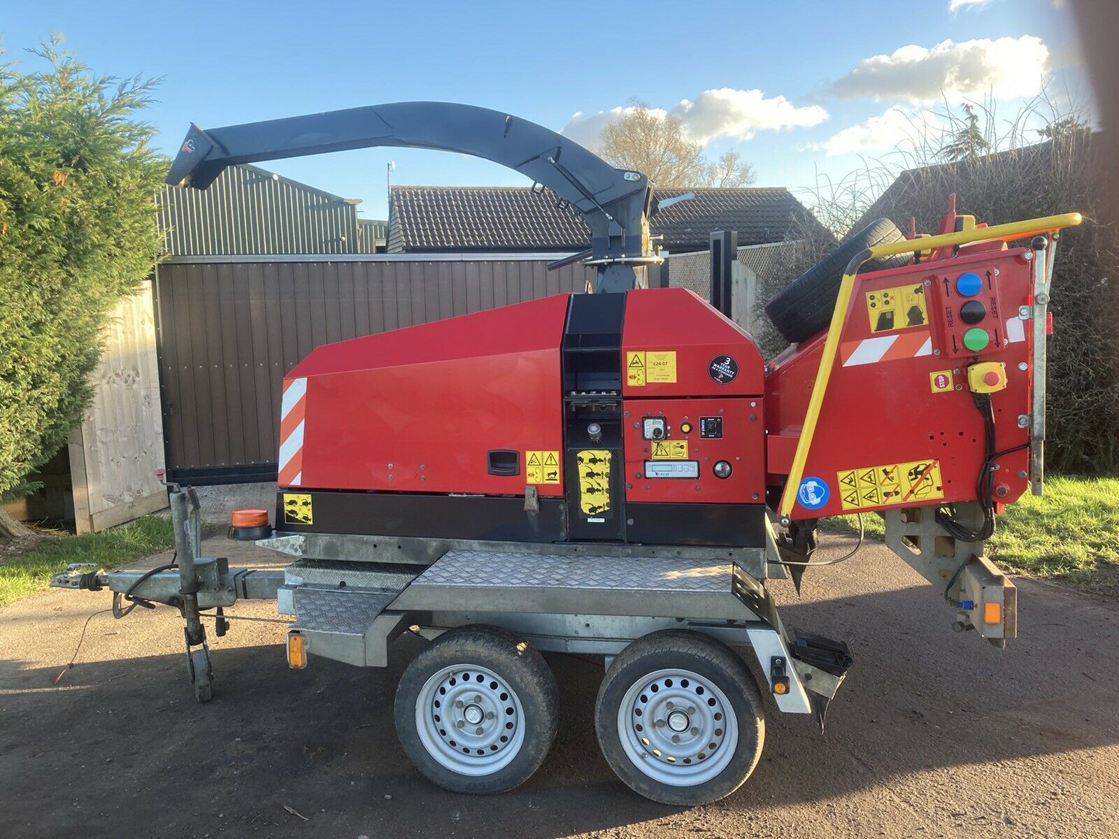 2018 TP 215 Mobile Wood Chipper