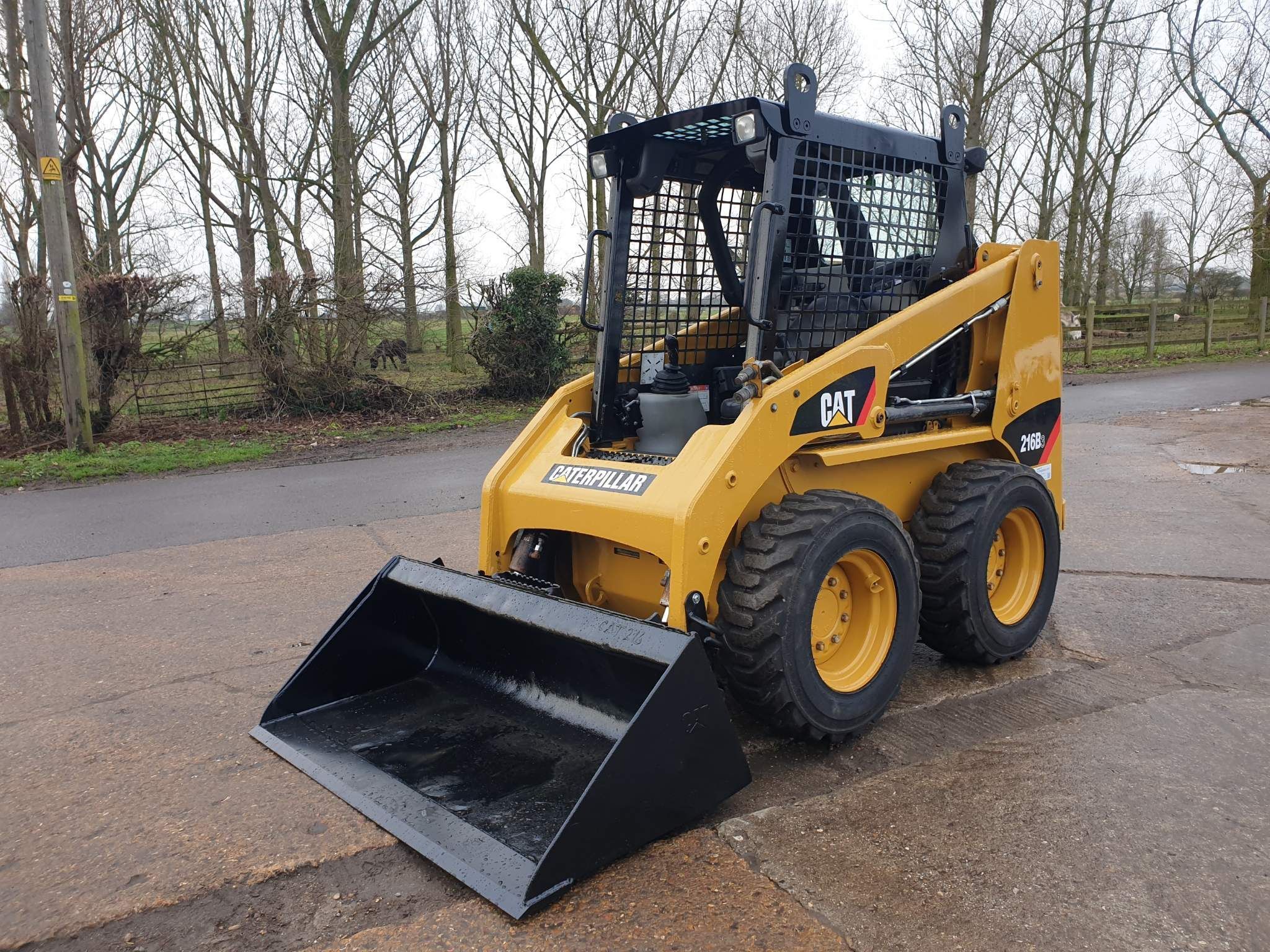 2014 Caterpillar 216B3 Skid Steer Loader