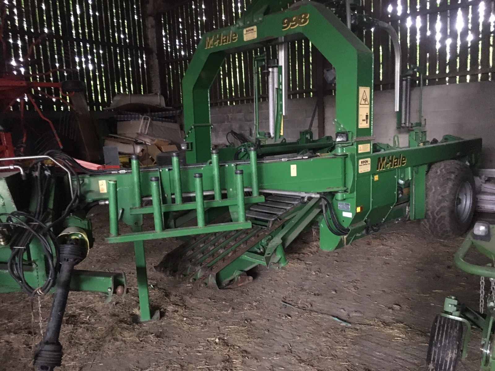 McHale 998 Bale Wrapper